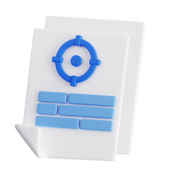 Poster - Strategic Target: 3D Rendering of Objectives. Contemporary Target Hub.
3d illustration, 3d element, 3d rendering. 3d visualization isolated on a transparent background