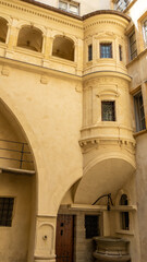 Wall Mural - Lyon traboule private courtyards for pedestrians historical hidden passageways