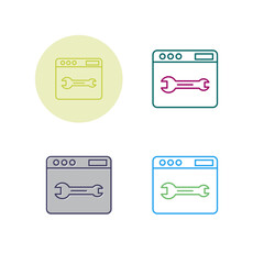 Sticker - Tools Vector Icon