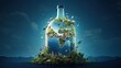 Earth Inside a Bottle