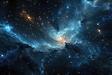 Wall Mural - space universe background