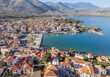 Aerial view of Galaxidi town, Phocis, Greece