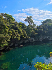 Canvas Print - 
This is the scenery of Soesokkak in Jeju Island.