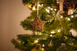 © Westend61 - Star shaped ornament hanging on Christmas tree