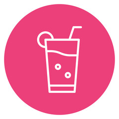 Poster - Juice Line Icon