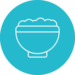 Poster - Salad Line Color Icon