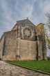 Gothic church of Santa Clara in stone and with rose window, Santarém PORTUGAL