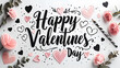 © SixthSense - Happy Valentines Day card, background for celebration