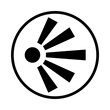 View point symbol icon