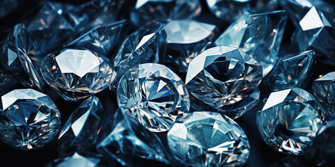 diamonds texture poster with copy space.