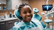 © Nikolay - A girl smiles in the dentist's office