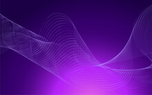 Abstract Dark Blue Purple Gradient Background With Diagonal Geometric Shape And Line.