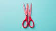 Pink scissors