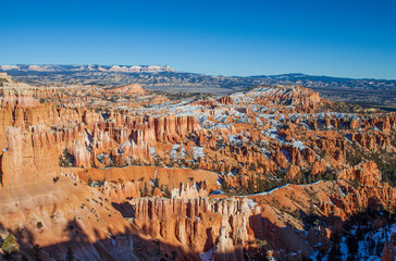 Wall Mural - Scenic Winter Landscape in Bryce Canyon National Park Utah