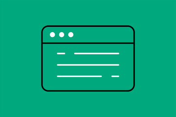 website illustration in flat style design. Vector illustration.	