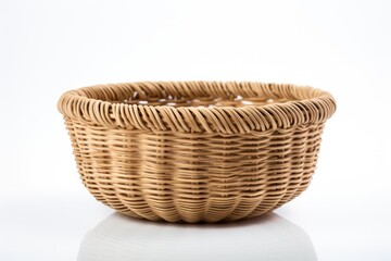 Canvas Print - isolated basket on white