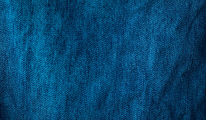 Wall Mural - Denim jeans texture background with copy space for text or image.