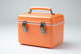 Fototapeta Przestrzenne - Cooler bag in trendy color. Background with selective focus and copy space