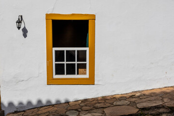 Wall Mural - Traditional colonial and  baroque style in constructions in the historic town of Tiradentes, Minas Gerais, Brazil