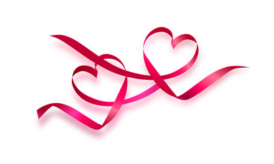 Sticker - happy valentines day lovely ribbon heart