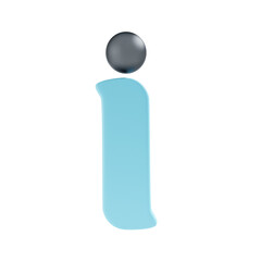 information 3d icon