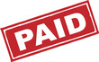 Paid stamp