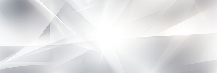 Poster - Abstract white background. Minimal geometric white light background abstract design.