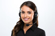 © VIRTUALISTIK - Smiling call center female operator