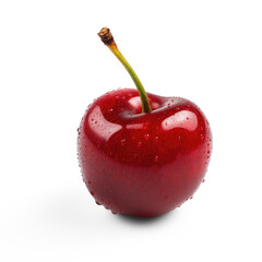 Wall Mural - Cherry on isolate transparency background, PNG