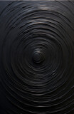 Fototapeta Perspektywa 3d - Dark Elegance: Monochromatic Swirl Texture