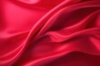 Abstract ruby red background, neon red color silk background