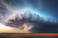 Dramatic Cloud Formations, Fluffy Cumulus Clouds, Wispy Cirrus Clouds Or Ominous Storm Clouds.