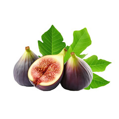 Sticker - figs on a white background