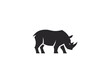 © Rezaalfarid204 - rhino logo vector icon illustration, logo template