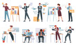© Macrovector - Business people set