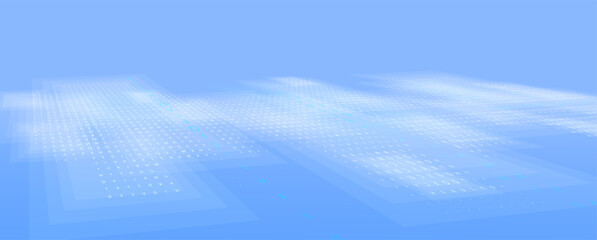 Modern cloud technology. Integrated digital web concept background