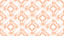 Seamless Peach Fuzz Color Geometric Vector Pattern. Color Of The Year 2024