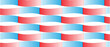 abstract monochrome geometric red blue thin to thick wave line.