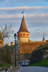 Canvas Print - ancient Kamianets-Podilskyi Castle in Ukraine