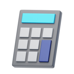 Poster - Calculator 3d Illustration