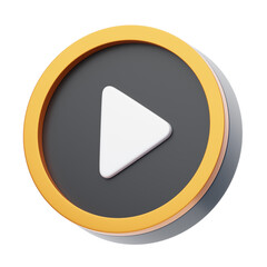 Poster - Media Player 3d Illustration