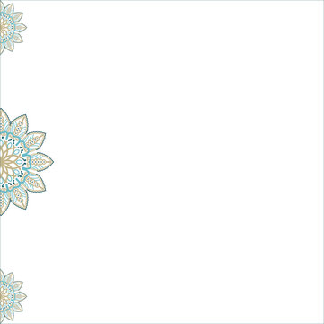 Luxury mandala background with golden arabesque pattern Arabic Islamic east style