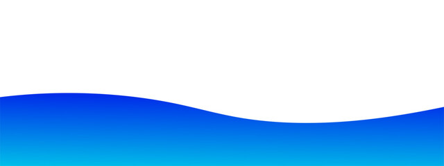 Wall Mural - Gradient separator header, modern divider shape for bottom of the page website