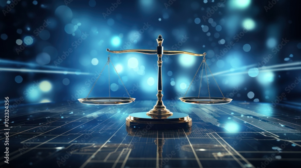 Unbiased artificial intelligence, Scales of Justice in Digital World ...