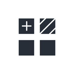 Fototapete - app icon. vector.Editable stroke.linear style sign for use web design,logo.Symbol illustration.
