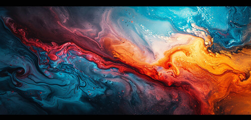 Wall Mural - abstract watercolor background