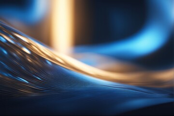 Poster - digital business abstract wave technology background the futuristic realm with this captivating wallpaper, the mesmerizing wave of science , creating a visual network of innovation