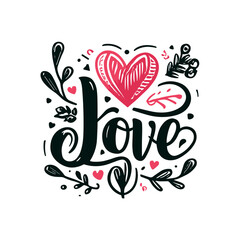 Wall Mural - valentine heart with ornament