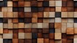 Ein Hintergrundbild von verschiedenen farbigen Holzwürfeln.