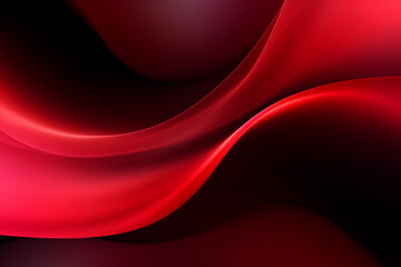 Wall Mural - red black abstract wavy color unique background, gradient blend, bright colored